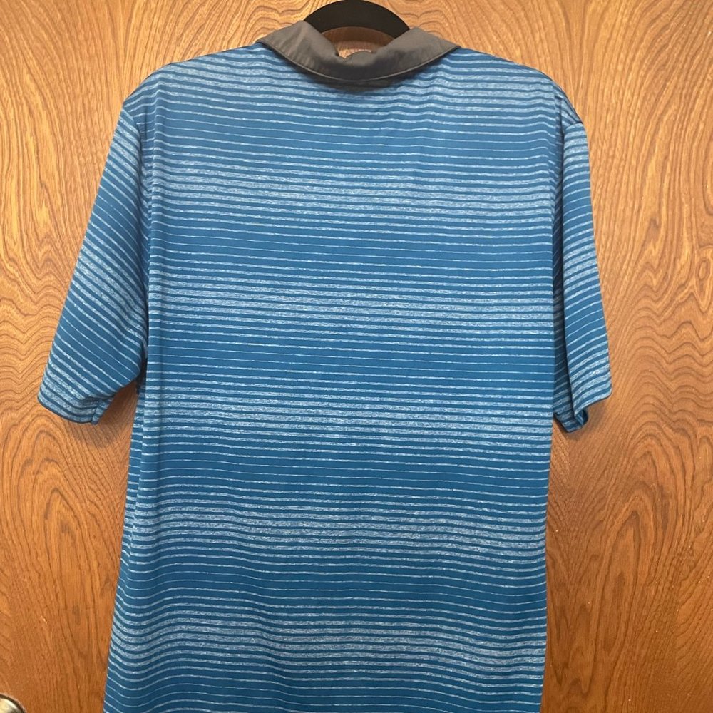 Mens L NikeGolf dri-fit polo
